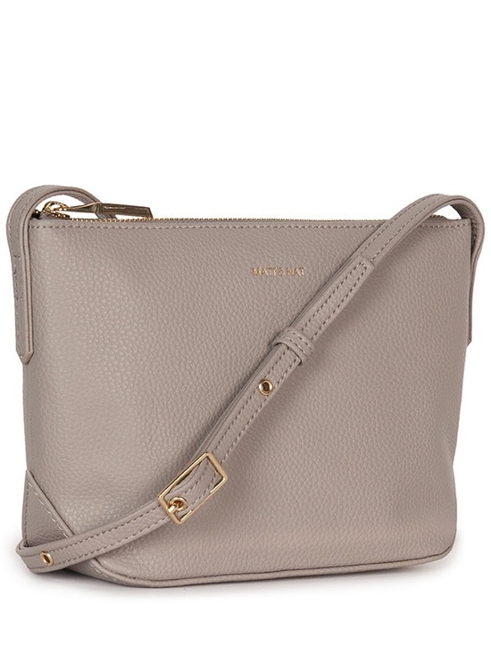 Matt & Nat Handbags - Matt & Nat NEW Sam Vegan Grain Leather Crossbody Bag Purse in Plateau